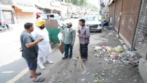 लुधियाना पहुंचे मंत्री हरजोत बैंस, ‘मिशन क्लीन पंजाब’ के तहत सफाई व्यवस्था का लिया जायजा