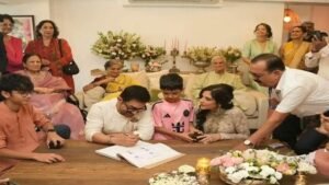 आमिर खान ने गौरी स्प्रैट से रचाई शादी, मुंबई में निजी समारोह में लिए सात फेरे; सामने आई पहली तस्वीर
